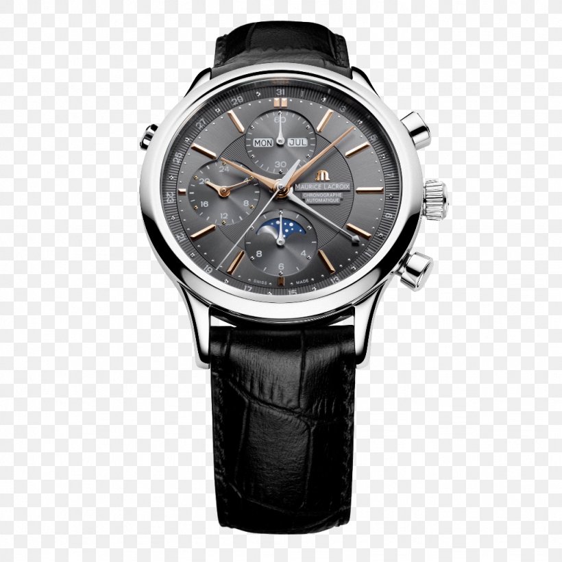 Maurice Lacroix Chronograph Watch Strap Swiss Made, PNG, 1024x1024px, Maurice Lacroix, Automatic Watch, Bracelet, Brand, Chronograph Download Free