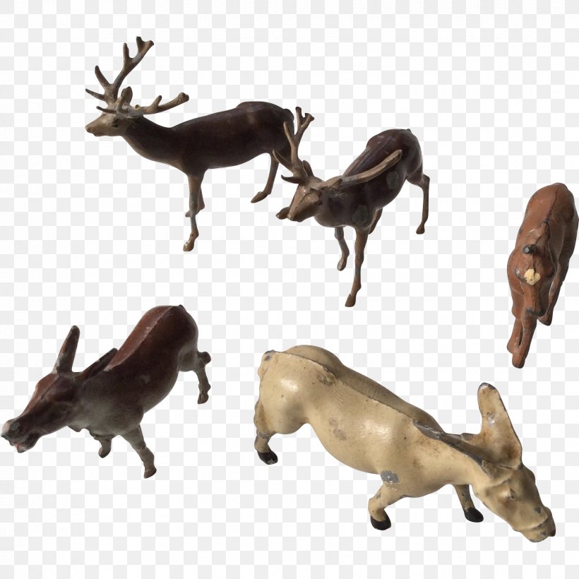 Reindeer Antelope Cattle Antler, PNG, 1721x1721px, Deer, Animal, Animal Figure, Antelope, Antler Download Free