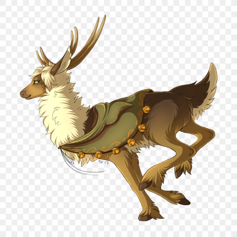 Reindeer Elk Carnivora Wildlife, PNG, 894x894px, Reindeer, Animated Cartoon, Antler, Art, Carnivora Download Free