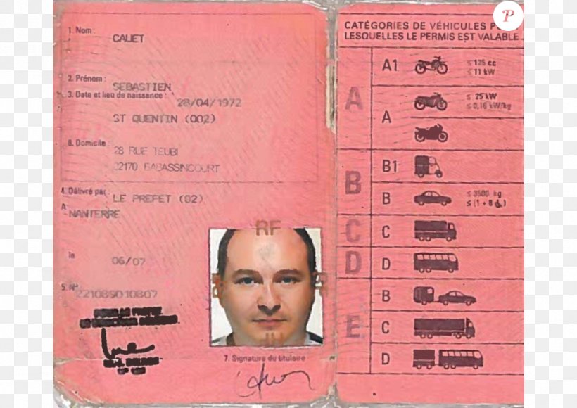 Identity Document Driver's License Car Driving Road Traffic Safety, PNG, 950x672px, Identity Document, Born This Way, Car, Document, Driving Download Free