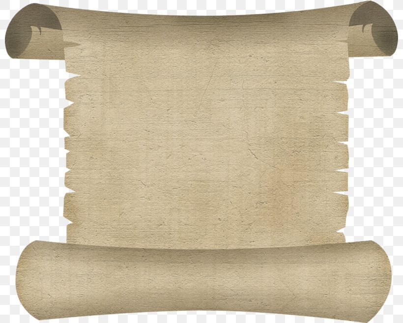 Paper Parchment Scroll Image Book, PNG, 800x657px, Paper, Beige, Book, Cushion, Furniture Download Free