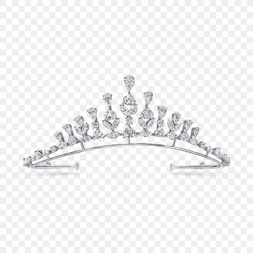 Tiara Graff Diamonds Jewellery Crown, PNG, 2000x2000px, Tiara, Bandeau, Body Jewelry, Bride, Brooch Download Free