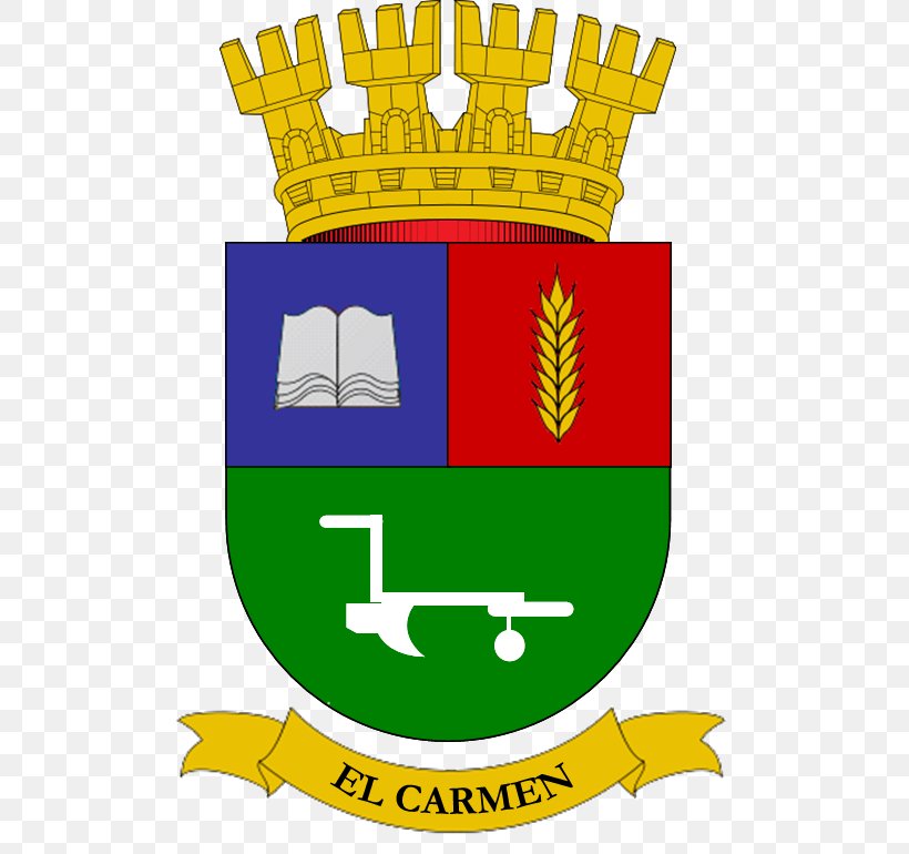 El Carmen Coelemu Los Ángeles Escutcheon Coat Of Arms, PNG, 544x770px, El Carmen, Area, Artwork, Brand, Chile Download Free