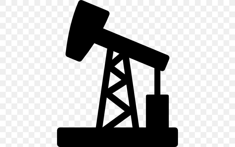 Pumpjack Petroleum Gasoline, PNG, 512x512px, Pumpjack, Black And White, Drilling Rig, Extraction Of Petroleum, Gasoline Download Free