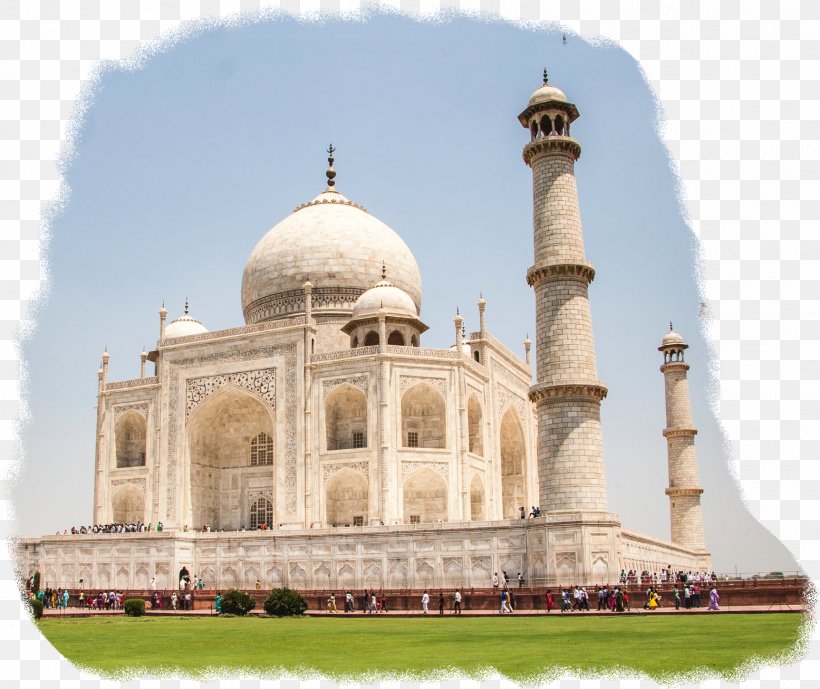 Taj Mahal New7Wonders Of The World Golden Triangle Travel, PNG, 1725x1450px, Taj Mahal, Agra, Architecture, Building, Byzantine Architecture Download Free