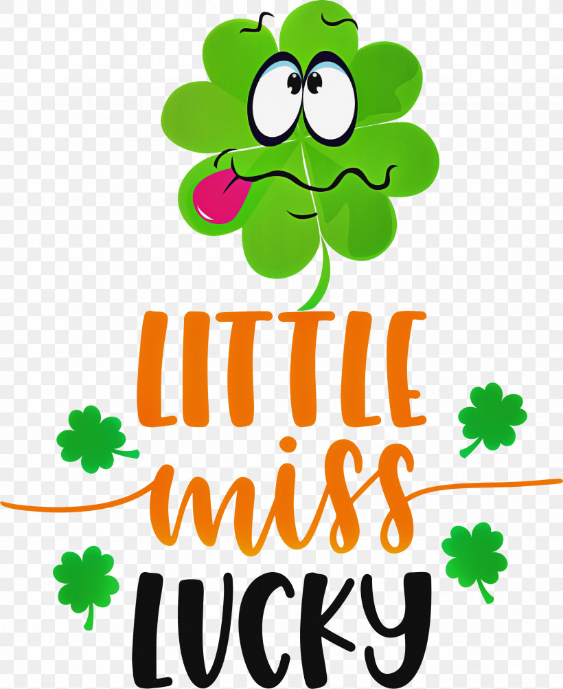 Little Miss Lucky Lucky Patricks Day, PNG, 2454x3000px, Lucky, Happiness, Leaf, Line, Mathematics Download Free