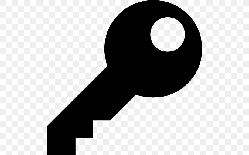 Key, PNG, 512x512px, Key, Black And White, Encryption, Information, Monochrome Download Free