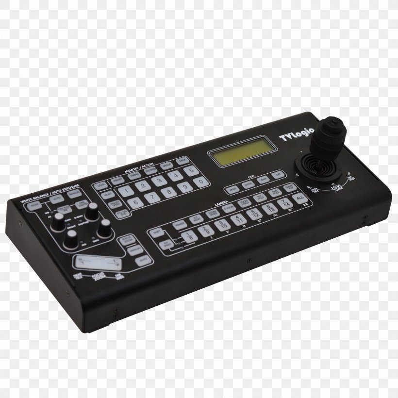 Joystick Microphone Computer Keyboard Audio Mixers Pan–tilt–zoom Camera, PNG, 1920x1920px, Joystick, Audio Mixers, Behringer, Camera, Computer Component Download Free