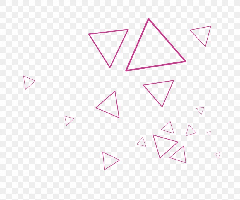Triangle Area Pattern, PNG, 1357x1130px, Triangle, Area, Magenta, Pink, Point Download Free