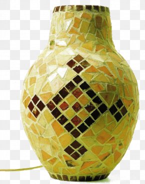 Italian Mosaic - Vase Ceramic PNG