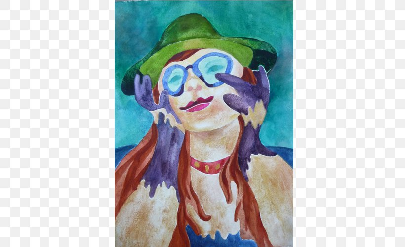Modern Art Watercolor Painting Visual Arts Portrait, PNG, 500x500px, Modern Art, Acrylic Paint, Acrylic Resin, Art, Artwork Download Free