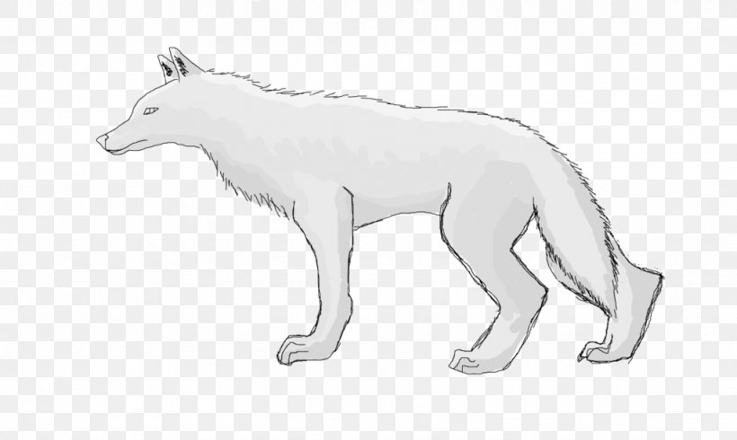 Red Fox Gray Wolf Line Art Bear Drawing, PNG, 1024x613px, Red Fox, Artwork, Bear, Black And White, Carnivoran Download Free