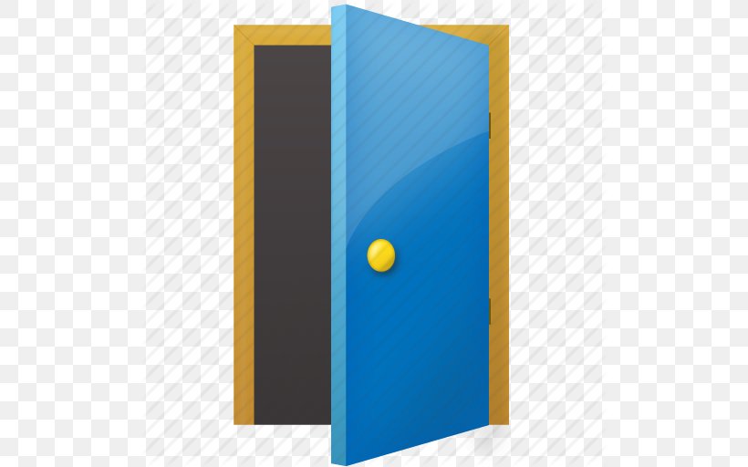 Window Door Icon, PNG, 512x512px, Window, Blue, Building, Door, Electric Blue Download Free