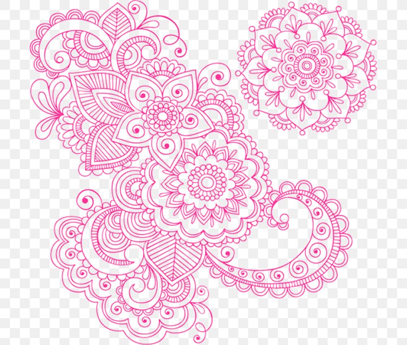 Floral Design, PNG, 700x694px, Mehndi, Art Deco, Body Painting, Doodle, Drawing Download Free
