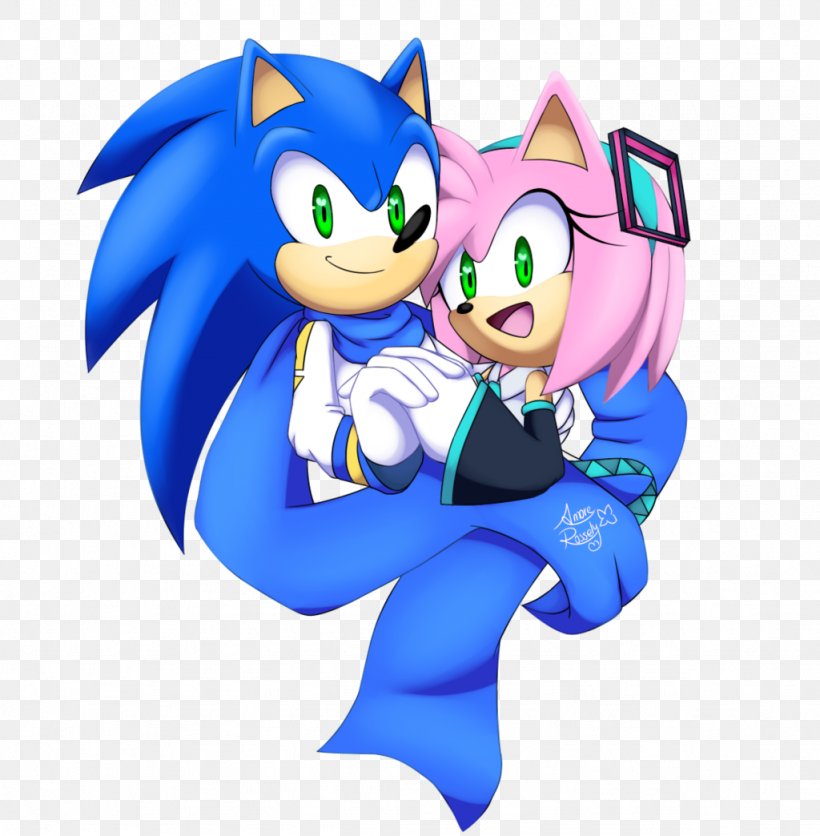 Sonic The Hedgehog Amy Rose Shadow The Hedgehog Hatsune Miku, PNG, 1024x1044px, Sonic The Hedgehog, Amy Rose, Art, Cartoon, Character Download Free