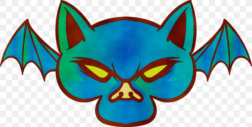 Headgear Mask Cartoon Character Bat-m, PNG, 2999x1512px, Monster, Batm, Biology, Cartoon, Character Download Free