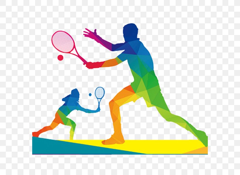Tennis Silhouette Photography, PNG, 600x600px, Tennis, Area, Badminton, Human Behavior, Joint Download Free