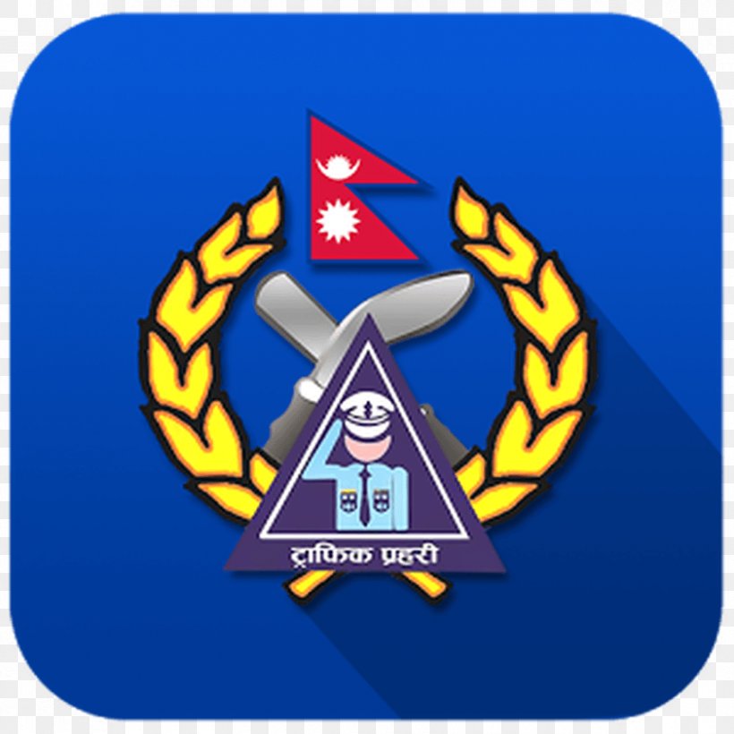 Kathmandu Traffic Police Nepal Police, PNG, 840x840px, Kathmandu, Android, Area, Brand, Crest Download Free