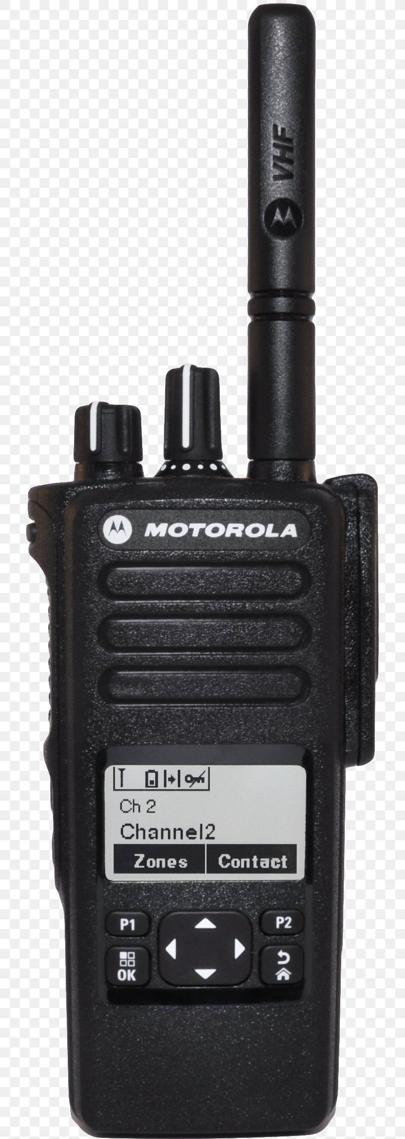 Motorola Solutions Two-way Radio Walkie-talkie, PNG, 715x2305px, Motorola, Adapter, Atex Directive, Communication, Digital Radio Download Free