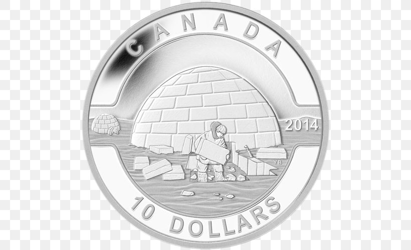 Canada Gold Coin Royal Canadian Mint Silver Coin, PNG, 500x500px, Canada, Black And White, Brand, Bullion, Bullion Coin Download Free
