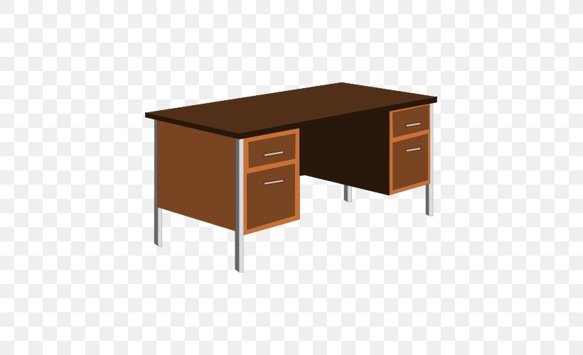 Computer Desk Office Clip Art, PNG, 800x500px, Desk, Computer Desk, Drawer, Furniture, Office Download Free