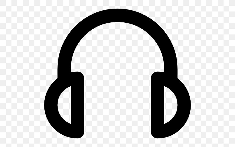 Headphones Clip Art, PNG, 512x512px, Headphones, Audio, Black And White, Computer, Earphone Download Free