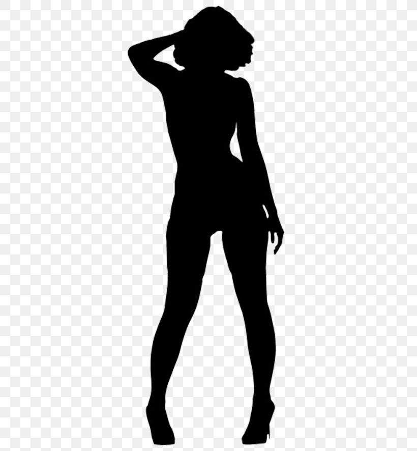 Silhouette Woman Female, PNG, 340x886px, Silhouette, Black, Black And White, Drawing, Female Download Free
