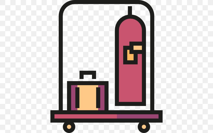 Baggage Hotel Suitcase Bellhop Trolley Case, PNG, 512x512px, Baggage, Apartment Hotel, Area, Baggage Cart, Bellhop Download Free