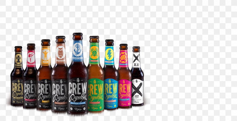CREW Republic Craft Beer India Pale Ale Alcoholic Drink, PNG, 960x490px, Beer, Alcohol, Alcoholic Drink, Barley, Beer Bottle Download Free