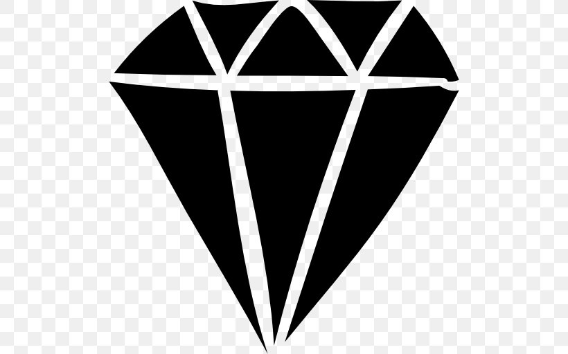 Diamond Gemstone Engagement Ring, PNG, 512x512px, Diamond, Black, Black And White, Engagement Ring, Gemstone Download Free