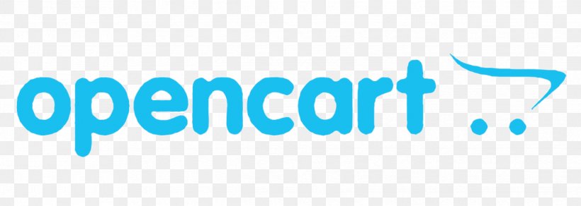 OpenCart E-commerce Shopping Cart Software Computer Software Logo, PNG, 2481x886px, Opencart, Aqua, Azure, Blue, Brand Download Free