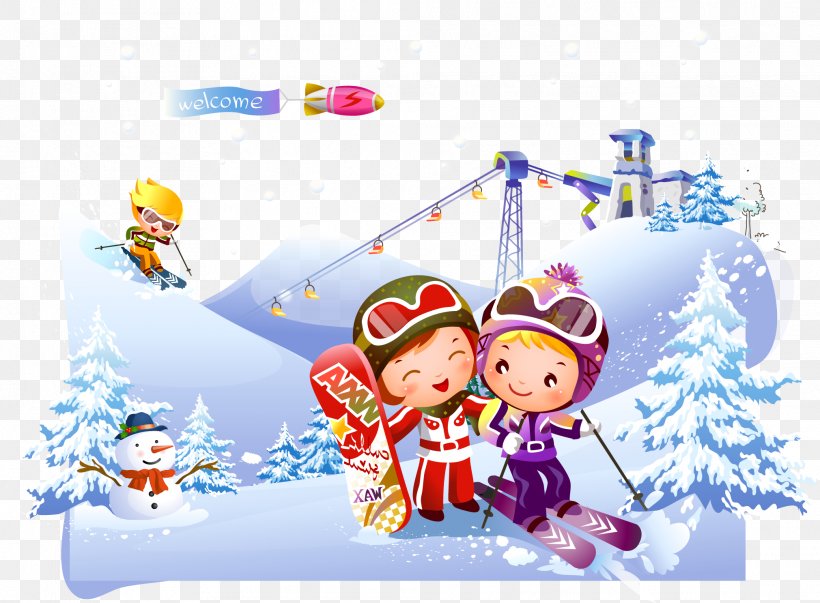 Skiing Ollies Ski Trip Sport Illustration, PNG, 2021x1487px, Skiing, Alpine Skiing, Art, Christmas, Holiday Download Free