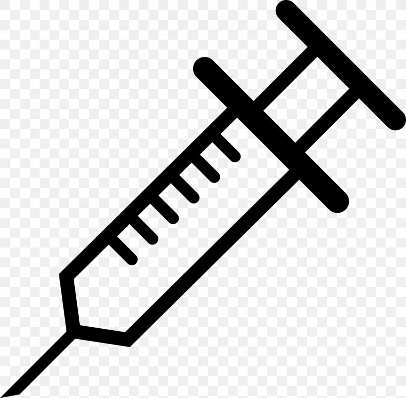 Syringe Hypodermic Needle Medicine Clip Art, PNG, 1600x1569px, Syringe, Black And White, Brand, Handsewing Needles, Hypodermic Needle Download Free