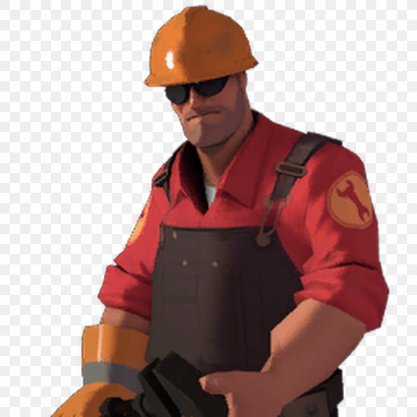 Team Fortress 2 Portal Engineering Video Game, PNG, 900x900px, Team Fortress 2, Capture The Flag, Climbing Harness, Construction Foreman, Construction Worker Download Free