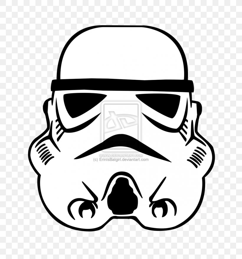 Stormtrooper Anakin Skywalker Luke Skywalker Drawing Yoda, PNG, 700x875px, Stormtrooper, Anakin Skywalker, Black And White, Costume, Diving Mask Download Free