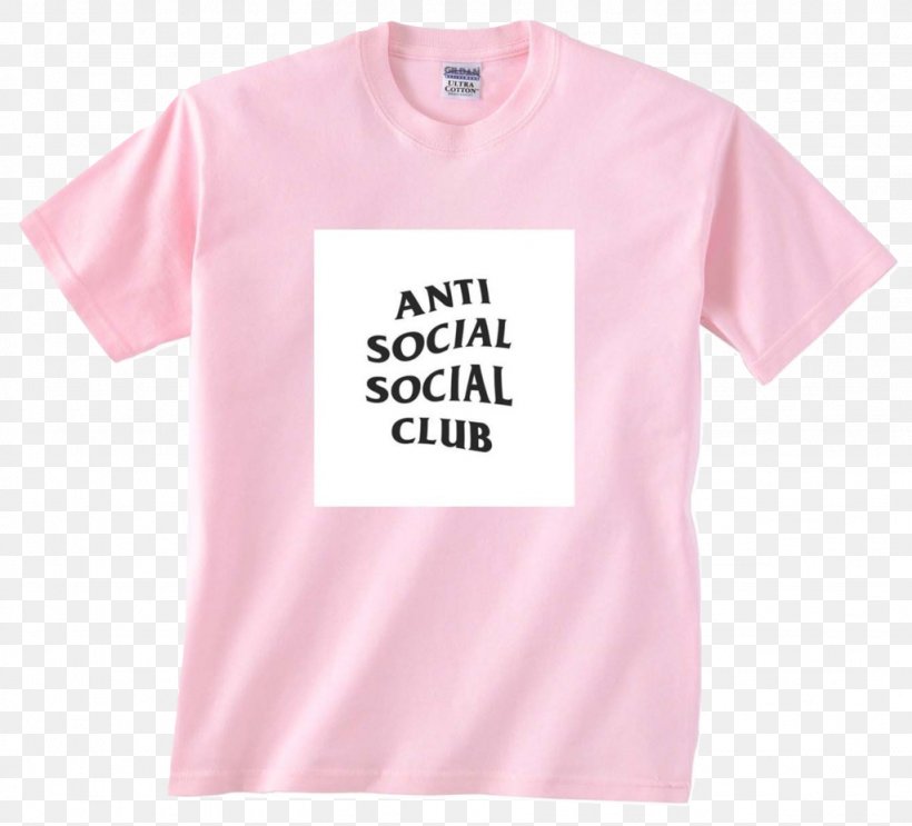 T-shirt Anti Social Social Club Hoodie Unisex Top, PNG, 1024x929px, Tshirt, Active Shirt, Anti Social Social Club, Antisocial Behaviour, Brand Download Free