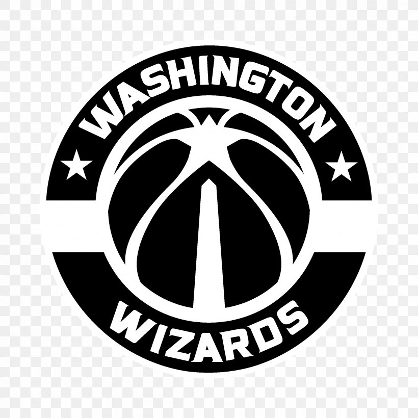 Washington Wizards NBA Washington Capitals Orlando Magic Miami Heat, PNG, 2400x2400px, Washington Wizards, Abe Pollin, Area, Basketball, Black And White Download Free