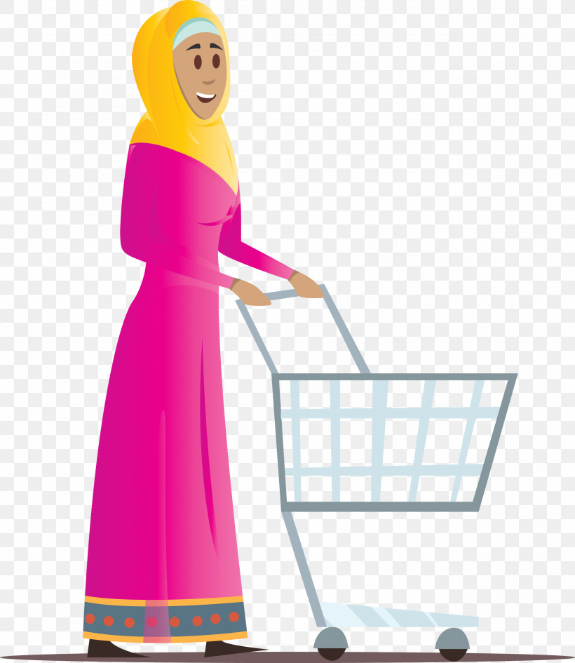 Arabic Woman Arabic Girl, PNG, 2603x3000px, Arabic Woman, Arabic Girl, Dress, Magenta, Pink Download Free