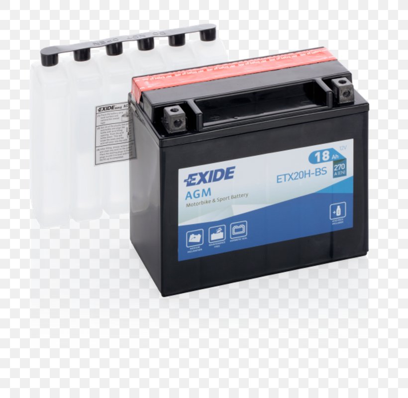Exide 12v Motorcycle Battery Electric Battery Exide Battery Maintenance Free VRLA Battery, PNG, 769x800px, Electric Battery, Ampere, Ampere Hour, Automotive Battery, Electronics Accessory Download Free