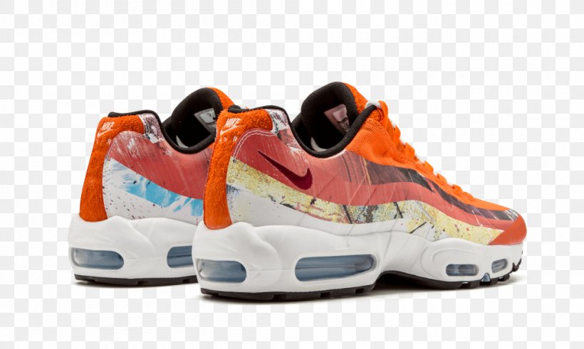 Nike Dave White X Size? X Air Max 95 ‘Fox’ Mens Sneakers, PNG, 1000x600px, Sports Shoes, Air Jordan, Athletic Shoe, Basketball Shoe, Cross Training Shoe Download Free