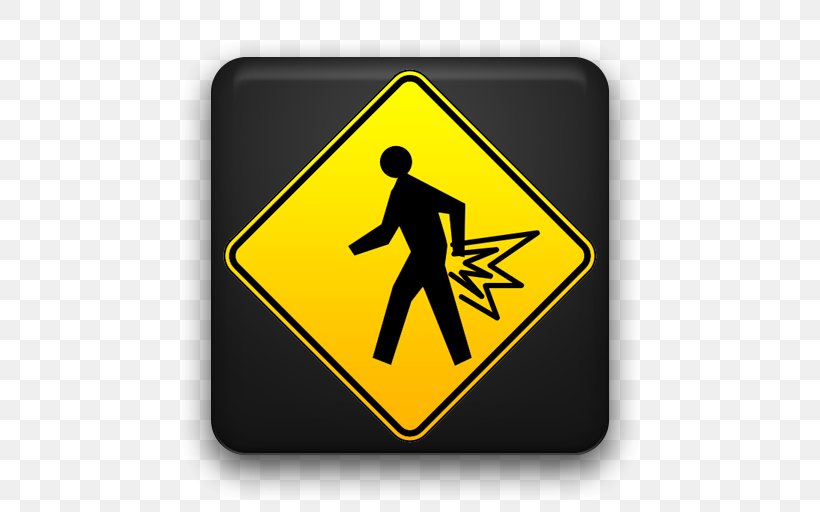 Pedestrian Crossing Traffic Sign Road, PNG, 512x512px, Pedestrian, Brand, Driving, Logo, Medical Sign Download Free