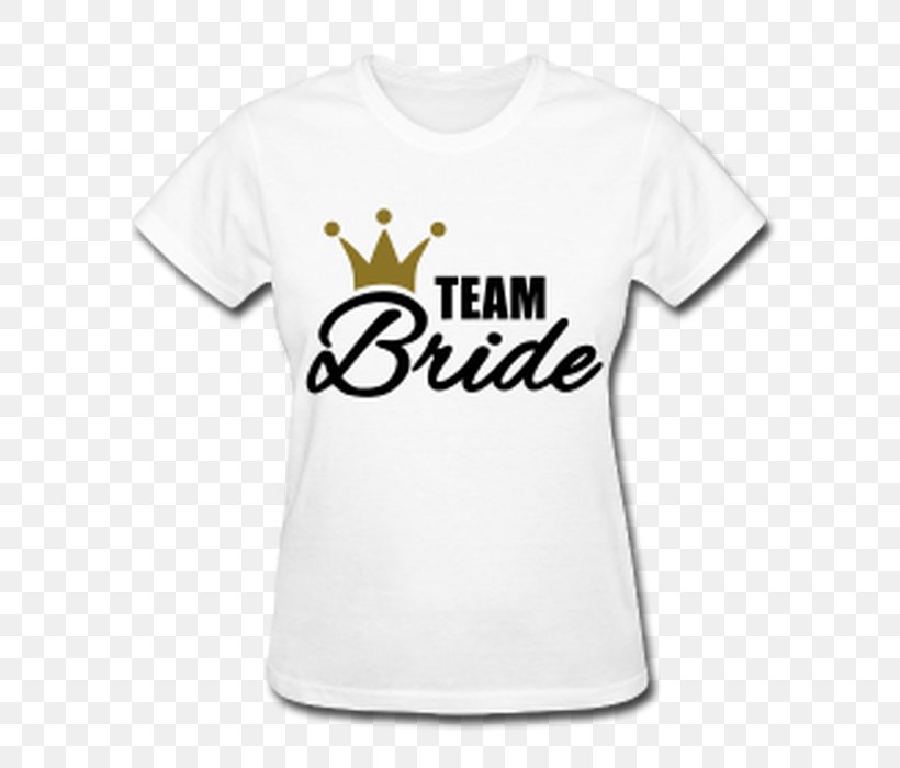 T-shirt Bride Hoodie Bachelorette Party Wedding, PNG, 700x700px, Tshirt, Active Shirt, Bachelorette Party, Brand, Bridal Shower Download Free