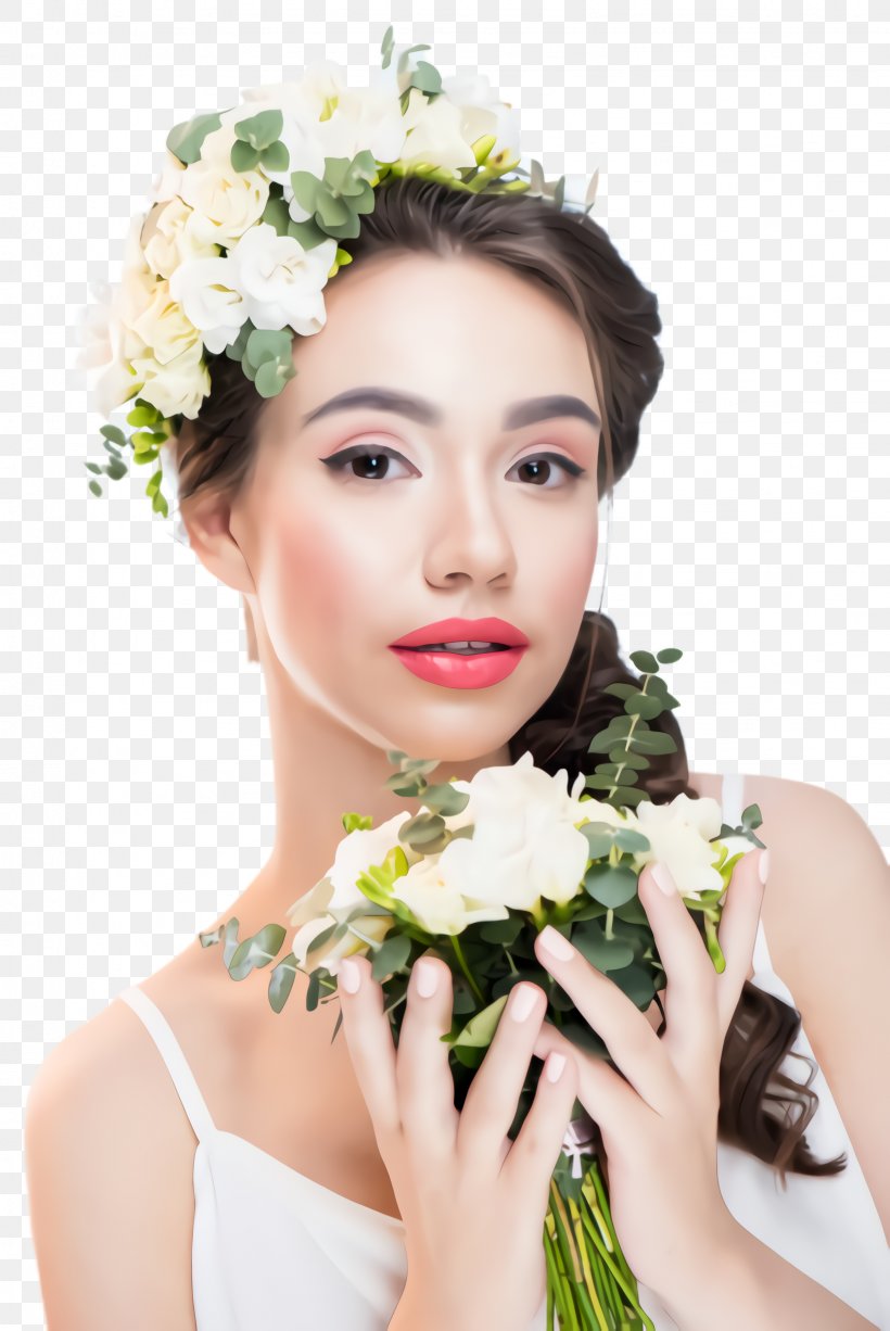 Hair Bouquet Flower Skin Headpiece, PNG, 1636x2448px, Hair, Beauty, Bouquet, Cut Flowers, Flower Download Free