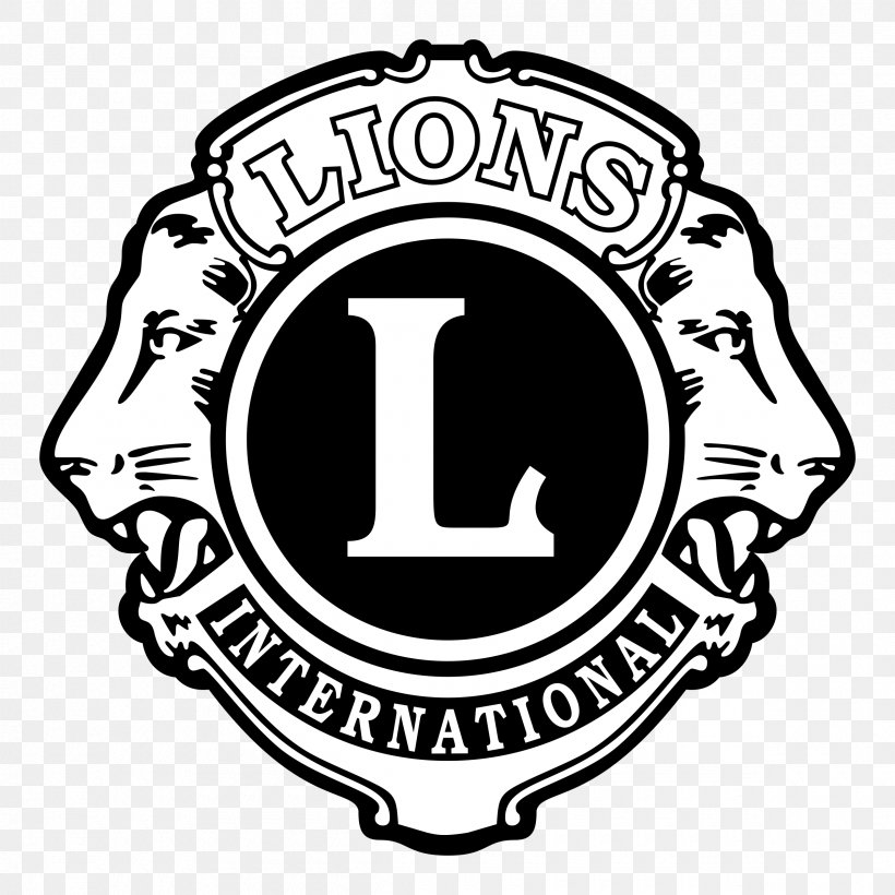 Lions Clubs International Vector Graphics Clip Art Logo Association, PNG, 2400x2400px, Lions Clubs International, Area, Association, Black And White, Brand Download Free