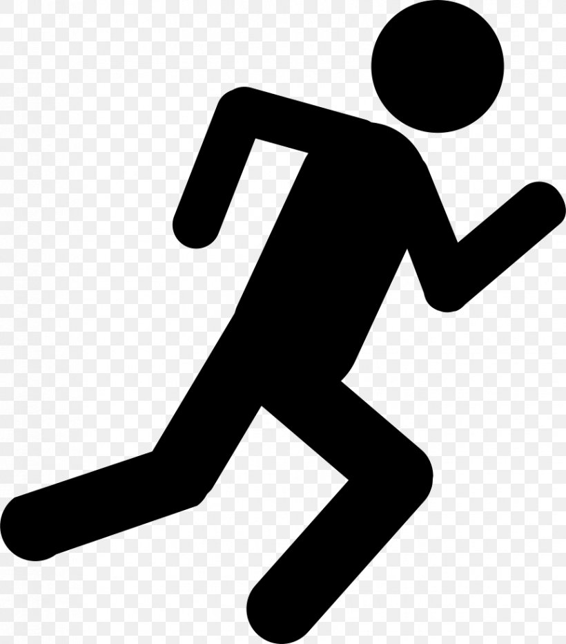 Stick Figure Running Clip Art, PNG, 862x980px, Stick Figure, Area, Artwork, Black And White, Finger Download Free