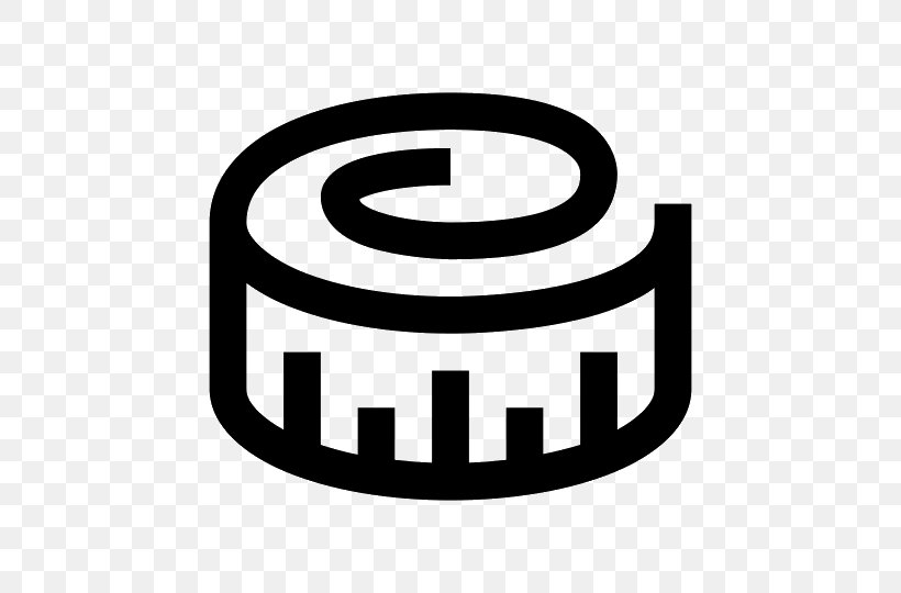 Tape Measures Measurement Symbol Sewing, PNG, 540x540px, Tape Measures, Area, Black And White, Brand, Centimeter Download Free