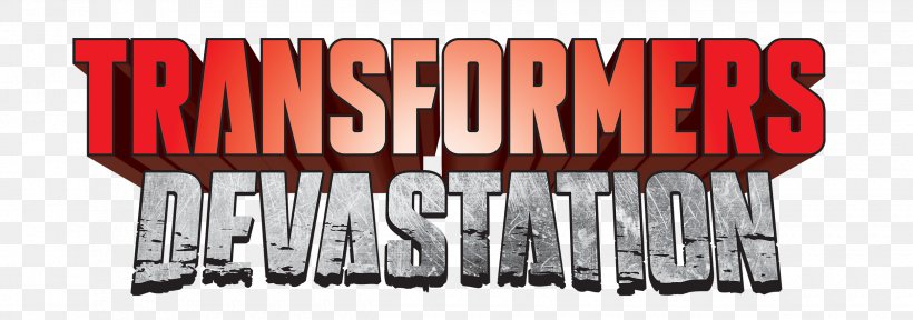 Transformers: Devastation Transformers: Fall Of Cybertron Xbox 360 Transformers: War For Cybertron Transformers: Dark Of The Moon, PNG, 2500x881px, Transformers Devastation, Brand, Brush, Platinum Games, Playstation 3 Download Free