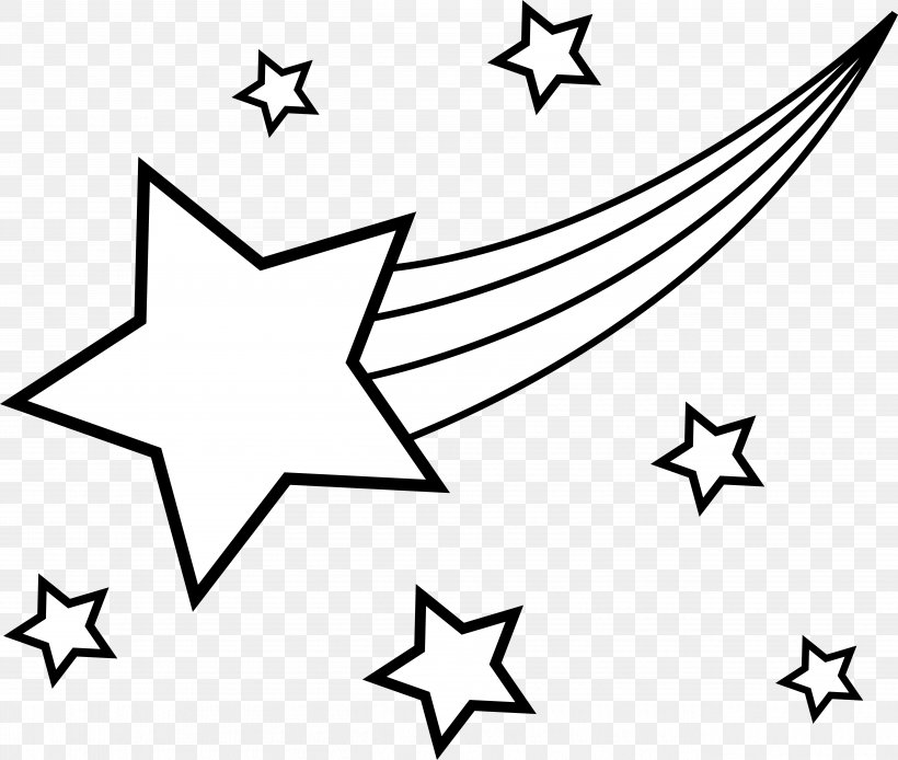 Coloring Book Star Drawing Shooting Clip Art, PNG, 5221x4421px, Coloring Book, Adult, Area, Black, Black And White Download Free