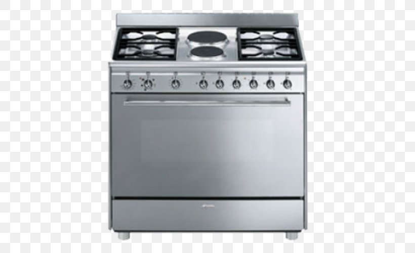 Cooking Ranges Smeg Gas Stove Hob Electric Cooker, PNG, 500x500px, Cooking Ranges, Cast Iron, Cooker, Electric Cooker, Electric Stove Download Free