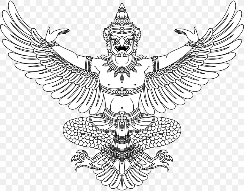 Hanuman Emblem Of Thailand Garuda Wisnu Kencana Cultural Park, PNG, 1280x1001px, Hanuman, Art, Artwork, Bhumibol Adulyadej, Bird Download Free